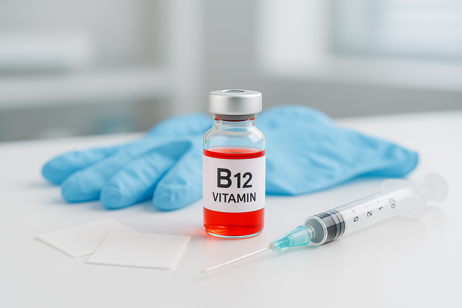 B12 INJECTION VISUAL PLEASE WITH NO TEXT